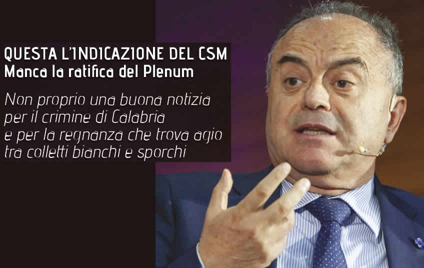 Gratteri altri 4 anni a Catanzaro