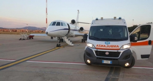 In pericolo di vita: giovane trasportata a Roma