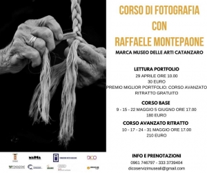 Nuovo corso di fotografia al Marca di Catanzaro