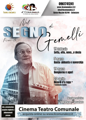 Nel segno di Gemelli, gran finale il 23 aprile con ''Ricordi d'a ruga''