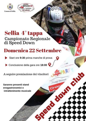 A Sellia la quarta tappa del Campionato regionale di Speed Down