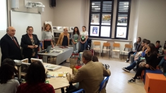 Il Direttore dell'Accademia di Belle Arti di Catanzaro incontra gli studenti dell'Istituto De Nobili