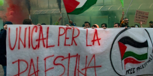 L&rsquo;Unical a sostegno della Palestina