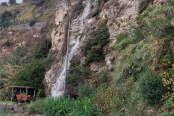 Pioggia provoca frana nel cosentino