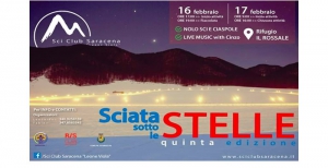 Sciata sotto le stelle. Novacco accoglie gli appassionati degli sport invernali