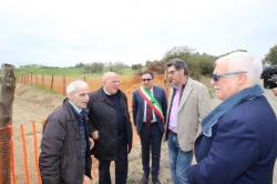 Oliverio a Ferramonti di Tarsia per festeggiare il 25 aprile