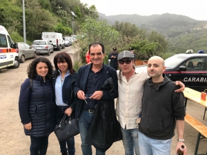 Il presidente della Provincia di Catanzaro, Enzo Bruno, al Festival ''Savuci Art Experience''