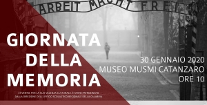 Giornata della Memoria, domani al Musmi di Catanzaro