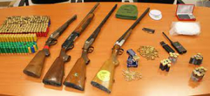 Armi e droga scoperti nel vibonese