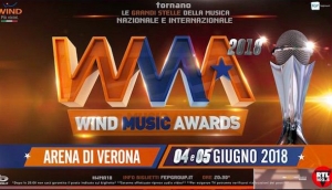 Michele Affidato: la sua arte al Wind Music Awards 2018