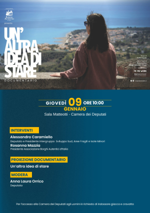 Gioved&igrave; 9 gennaio 2025 la proiezione del film girato nel Borgo Autentico di Roseto Capo Spulico alla Camera dei Deputati