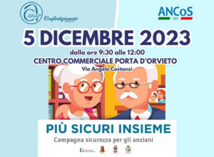 ANAP - Confartigianato Persone, anche in Calabria la campagna ''Pi&ugrave; Sicuri Insieme'' contro le Truffe agli Anziani