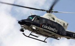 Catanzaro, i bambini volano su un elicottero