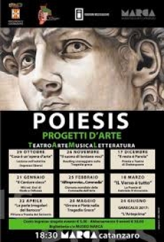 Tornano gli appuntamenti di POIESIS al MUSEO MARCA di Catanzaro