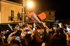 Salvo il Crotone, grande festa