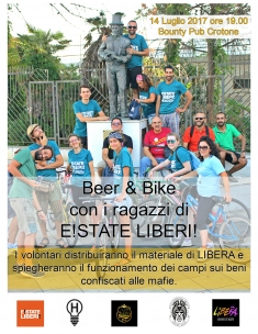 Beer &amp; Bike con i ragazzi di E!STATE LIBERI!