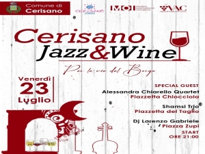 Ai nastri di partenza per il ''Cerisano Jazz &amp; wine''