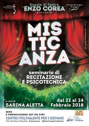 Seminario di Recitazione e Psicotecnica a Catanzaro