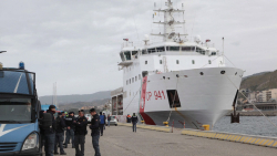 Reggio Calabria, arrivati migranti da Lampedusa