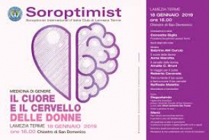 Medicina di genere, incontro del Soroptimist