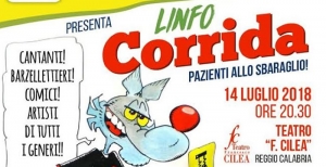 Al teatro ''Cilea'' arriva ''Linfo Corrida - pazienti allo sbaraglio''