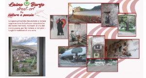 Il centro storico di Laino Borgo si colora con la street art