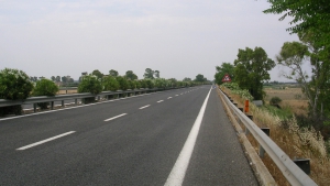 Incidente sulla statale 106: auto finisce fuori strada nel catanzarese