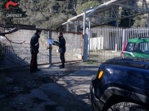 Sequestro centro raccolta rifiuti Oriolo