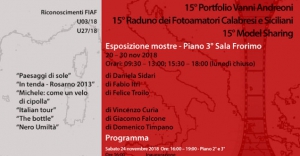 Arriva a Reggio Calabria &ldquo;Scatti Mediterranei &ndash; 49&deg; Incontro d&rsquo;Arte Fotografica 2019&rdquo;