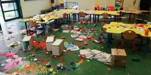 Reggio Calabria: distrutta scuola dell'infanzia