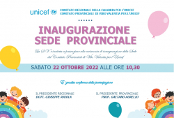 Unicef Calabria, la presidente nazionale Carmela Pace a Crotone e Vibo per inaugurare le sedi dei comitati provinciali
