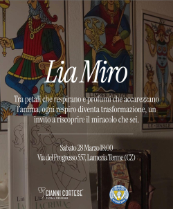 Incontro con Lia Miro, viaggio sensoriale tra petali che respirano e profumi capaci di accarezzare l'anima