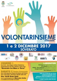 ''VolontarInsieme'', festa del volontariato a Soverato
