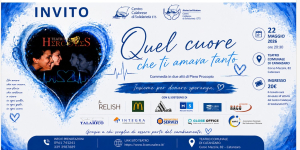 ''Quel cuore che ti amava tanto'', gioved&igrave; a Villa Emilia la presentazione dell'evento solidale del Teatro Hercules