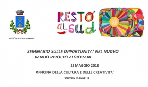 ''RESTO AL SUD'', Seminario informativo a Soveria Mannelli