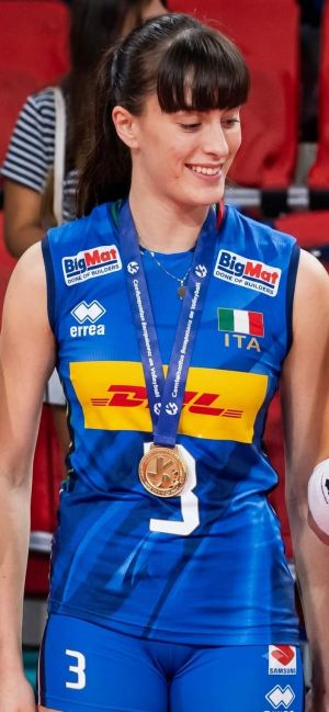 Volley, la catanzarese Alessandra Talarico &egrave; Campionessa d'Europa con l'Under 22