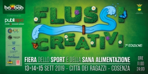 A Cosenza la settima edizione di &ldquo;Flussi creativi&rdquo;