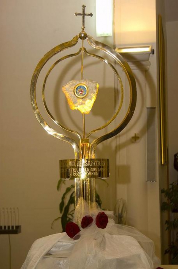 In parrocchia Calabria reliquie S. Rita
