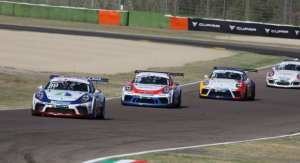 Simone Iaquinta a Monza per la Porsche Supercup insieme alla Formula 1