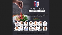 Iniziativa solidale dell'U.S. Vibonese calcio insieme agli chef stellati calabresi