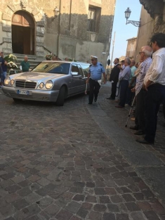 Celebrato funerale Giovanni Aiello