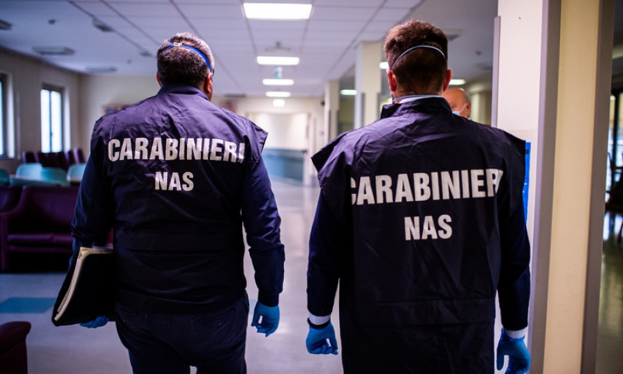 Controlli anti Covid del Nas a Reggio Calabria e Catanzaro