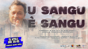 ''U sangu &egrave; sangu'': mercoled&igrave; 15 aprile al Teatro Comunale di Catanzaro rivive un inedito di Nino Gemelli tra memoria, identit&agrave; e risate