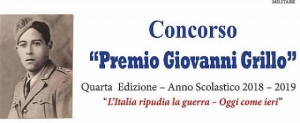Premio Giovanni Grillo: IV edizione dedicata al ripudio della guerra
