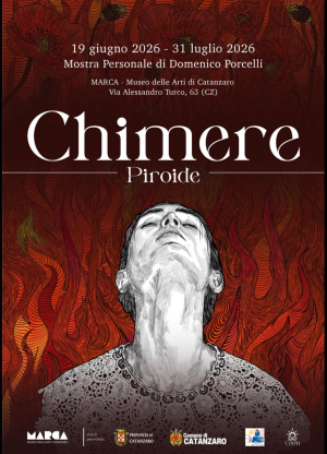 ''Chimere'': al MARCA di Catanzaro la grande mostra personale di Piroide, un viaggio immersivo tra identit&agrave;, mito e materia