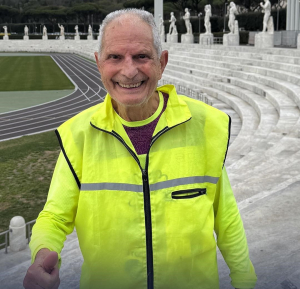 L&rsquo;inno alla vita: a 92 anni ancora di corsa
