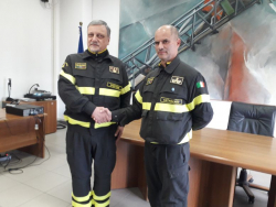 Vigili del Fuoco, cambio al vertice a Crotone: Fasano &egrave; il nuovo comandante