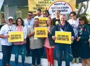 Soveratese, full immersion tra gli attivisti per la senatrice Vono (M5S)