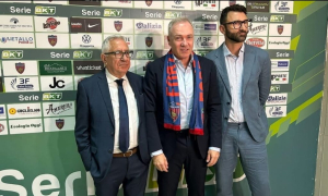 Cosenza, ecco Alvini: &laquo;Un privilegio essere qui&raquo;