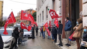 Sit-in precari Asp Cosenza, a rischio disoccupazione